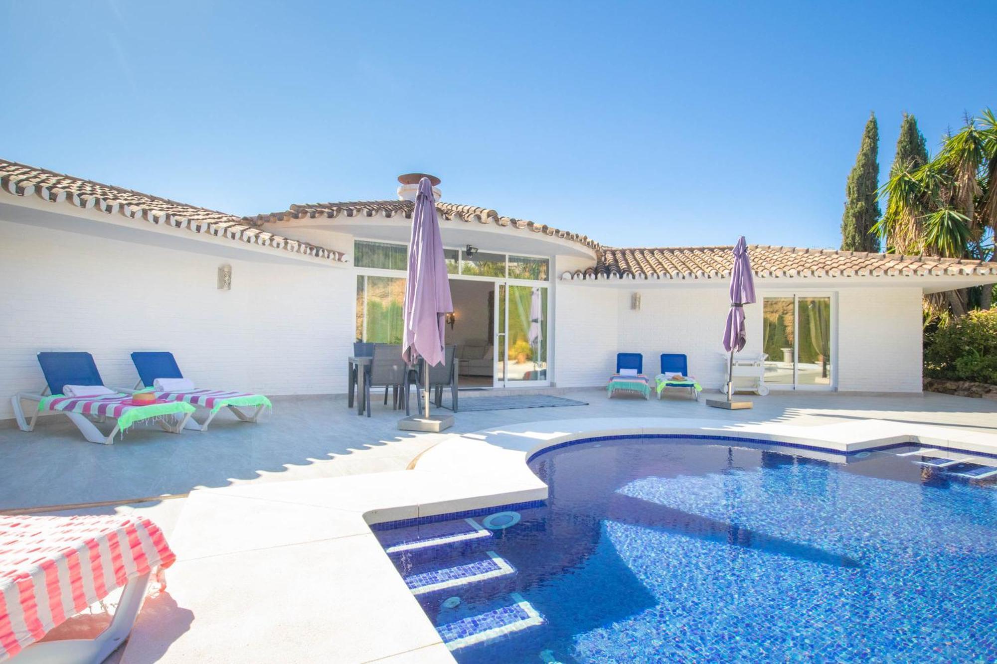 Pool Villa Rancho Domingo Family Friendly - Happy Rentals Benalmadena Luaran gambar
