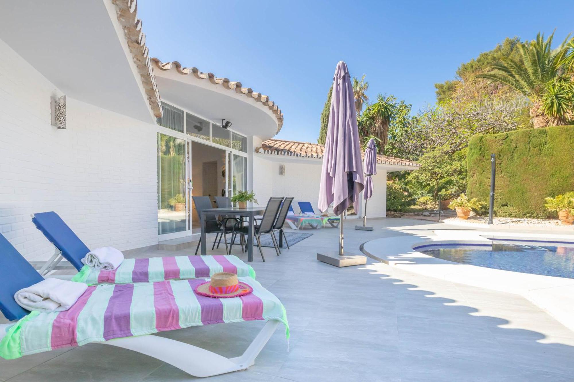 Pool Villa Rancho Domingo Family Friendly - Happy Rentals Benalmadena Luaran gambar