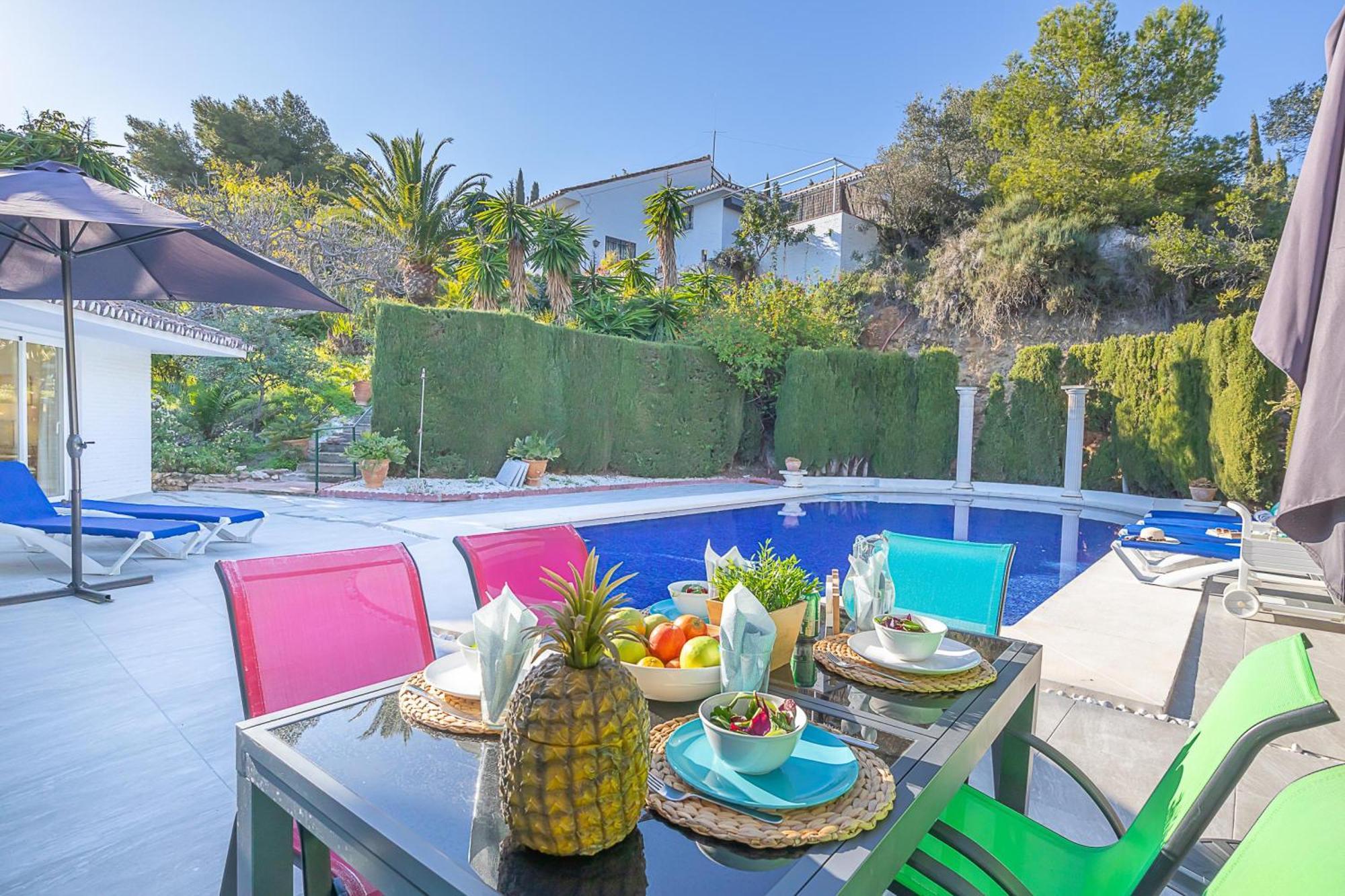 Pool Villa Rancho Domingo Family Friendly - Happy Rentals Benalmadena Luaran gambar